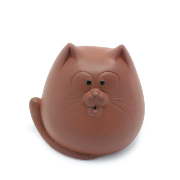 Colorful Cat Tea Pet