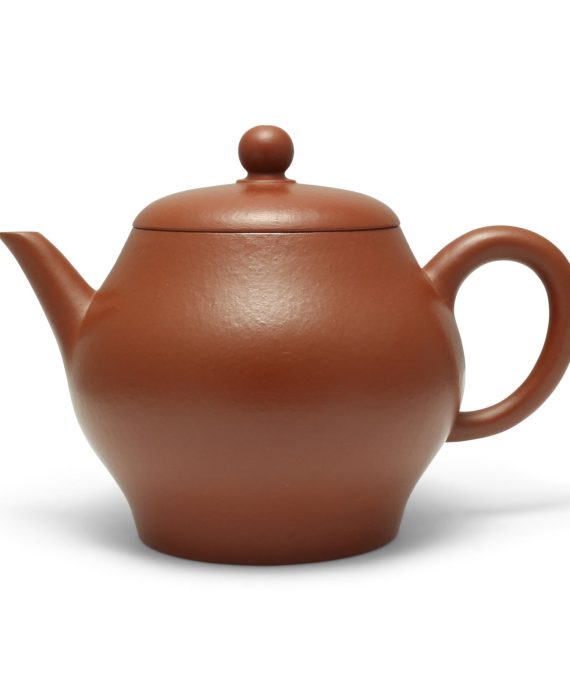 Upright Jade Yixing Teapot